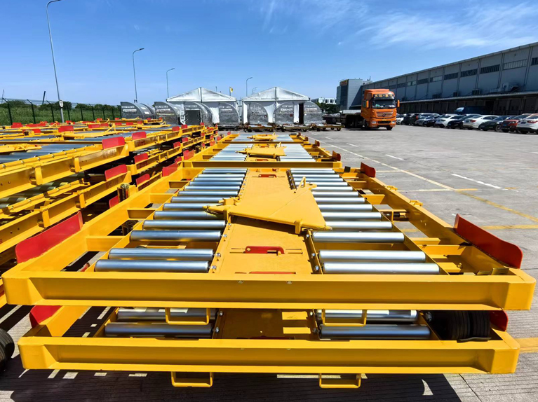 Side loaded 7 ton multi-purpose container dolly تم تحميل الجانبية 7 طن حاوية متعددة الأغراض dolly