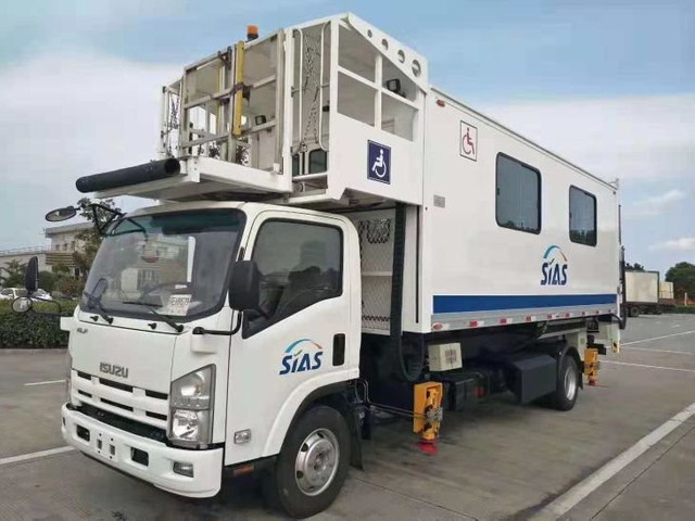 80km/h max مركبة سرعة السيارة Ambulift