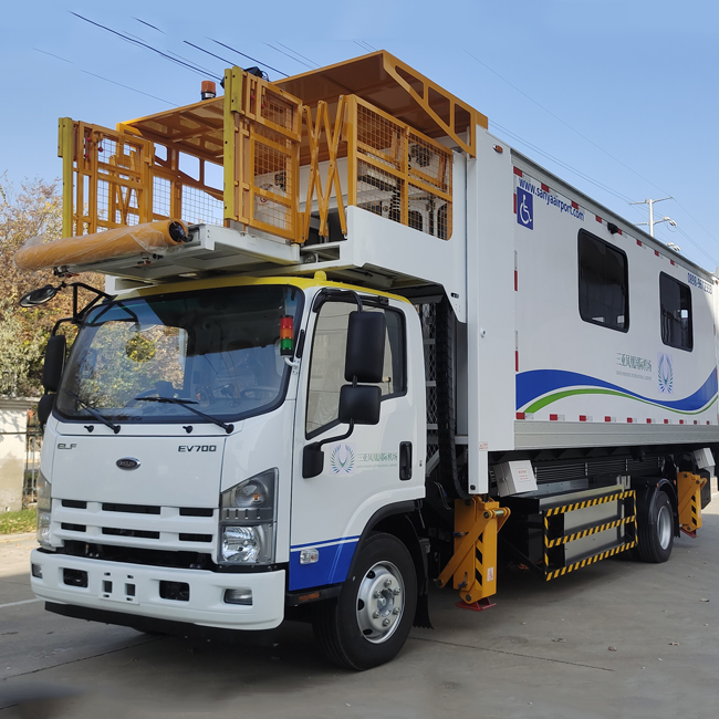 شاحنة طائرة ambulift
