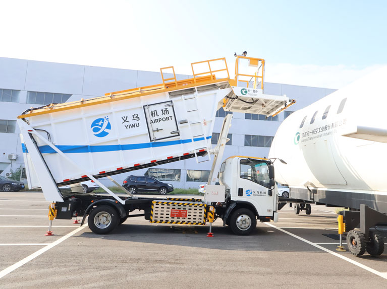 شاحنة القمامة الطيران الكهربائية