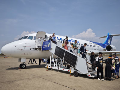 Tianyi يساعد Comac C909 على الارتفاع إلى جنوب شرق آسيا