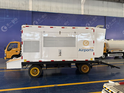 وحدة بدء الهواء التي يتم سحبها بالديزل