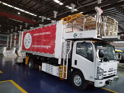 تقديم الطعام صغير الحجم عالي الرفع